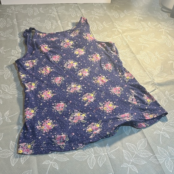 SO. Ladies Floral Tank Top. - Picture 3 of 5